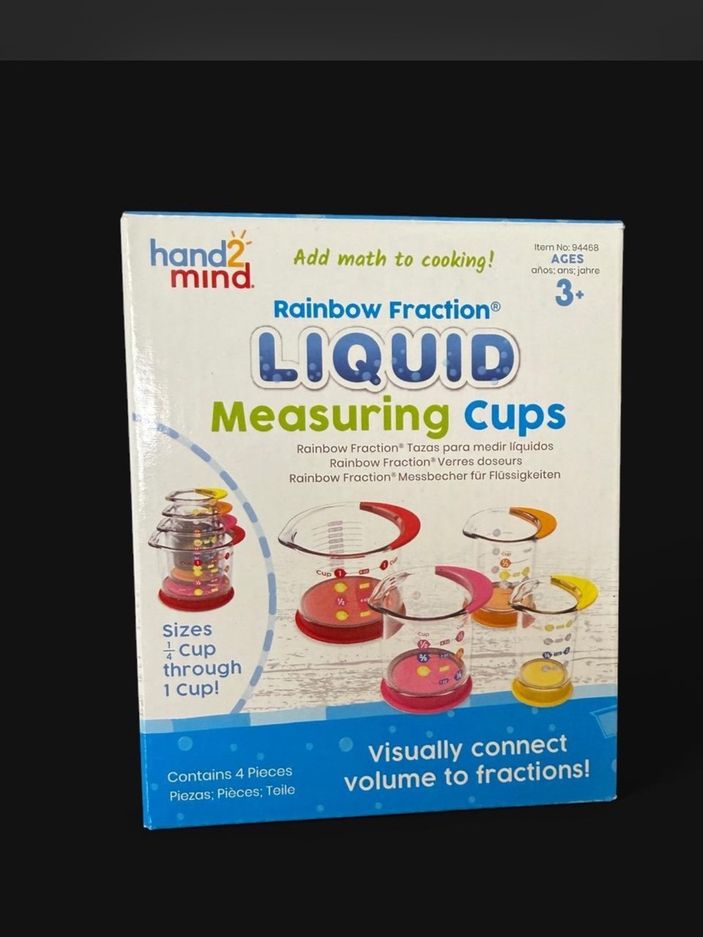 Fraction Liquid Measuring Cups